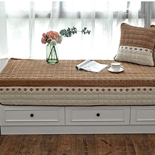 Gray 27.55 x 59.05 inches Window Cushion Seat M7694