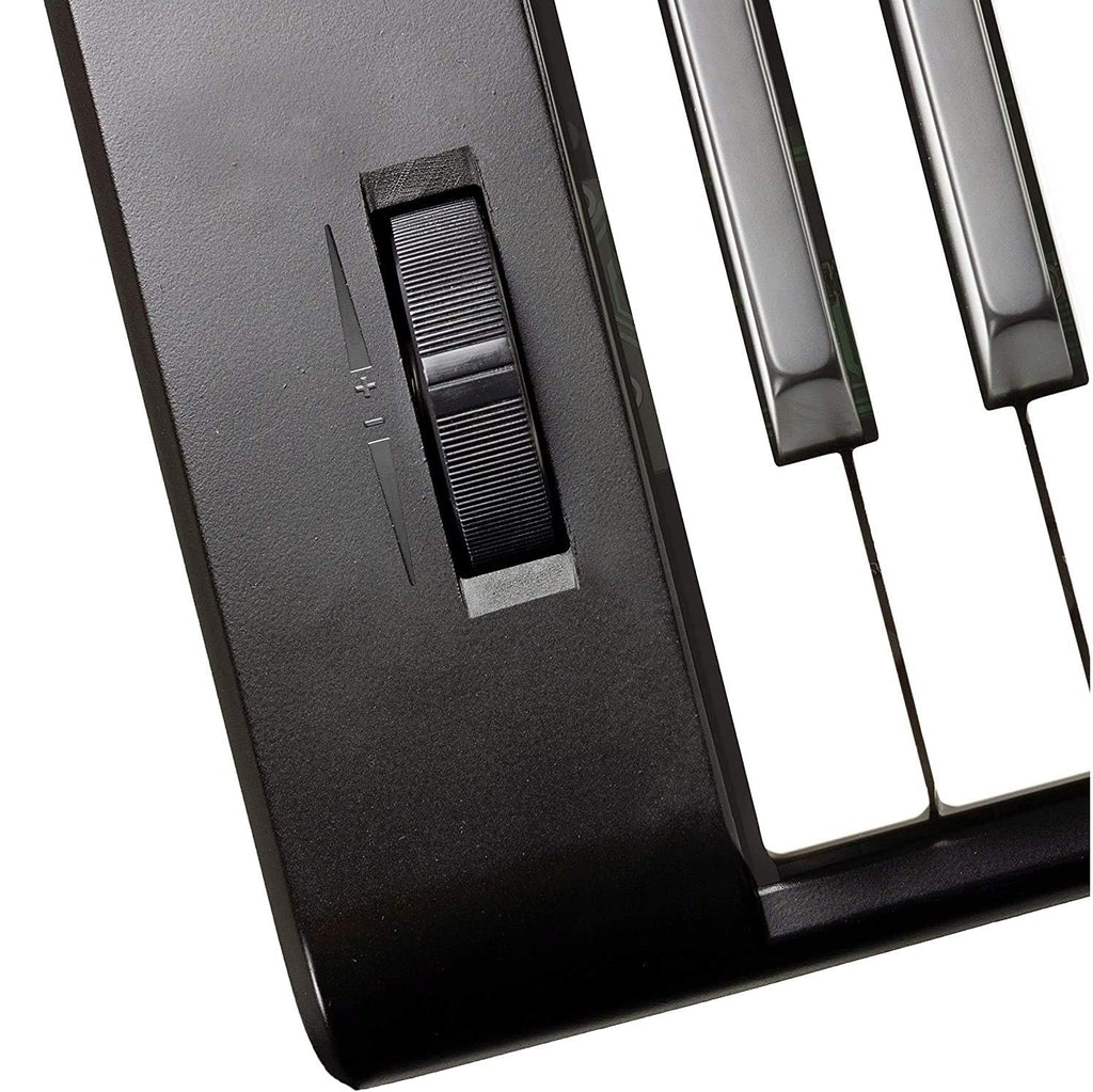61 Key Keyboard Piano Stand with Pitch Bend Kit, Piano Bench, Headphones, Keynote Stickers X167369