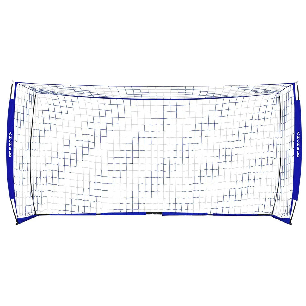 Blue 12 ft x 6 ft Portable Soccer Goal M372258