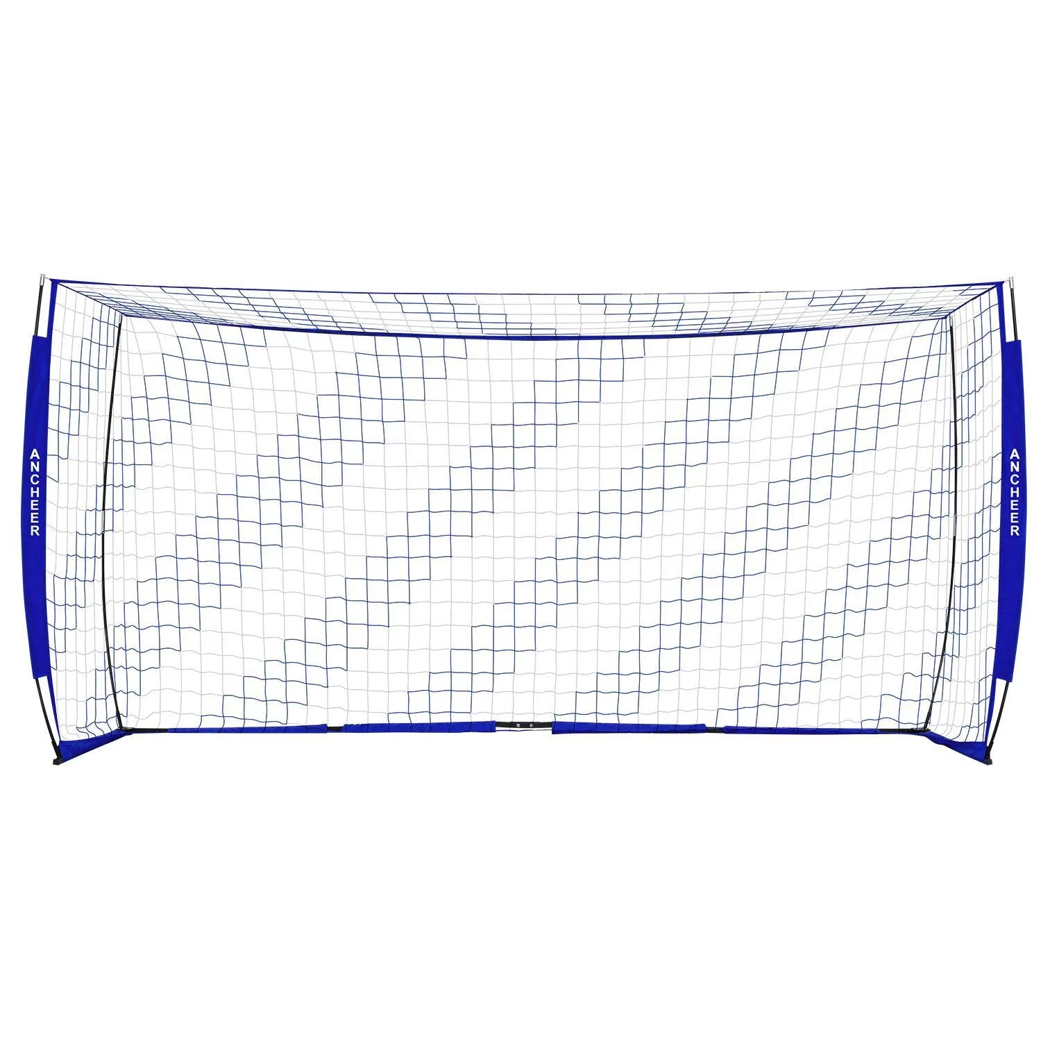 Blue 12 ft x 6 ft Portable Soccer Goal M372258
