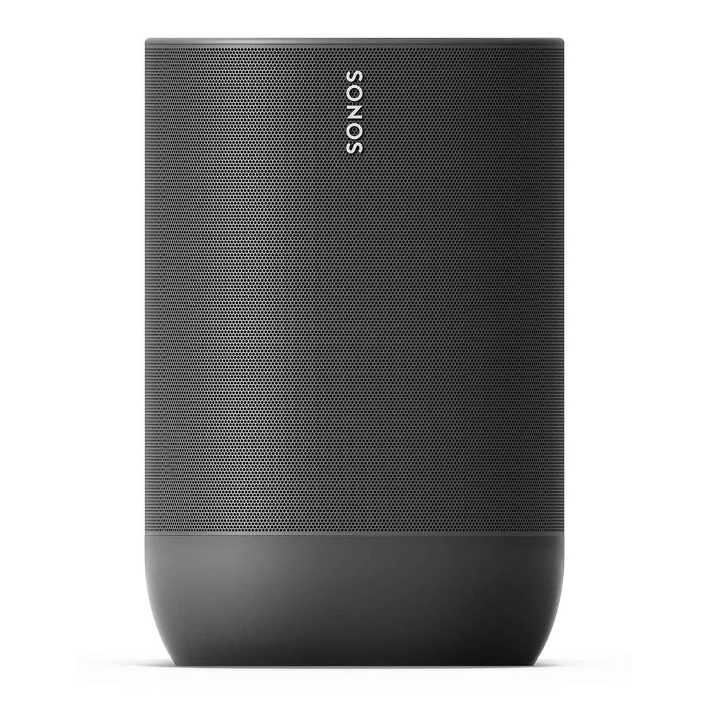 Black Portable Smart Battery-Powered Speaker with Bluetooth and Wi-Fi N2550