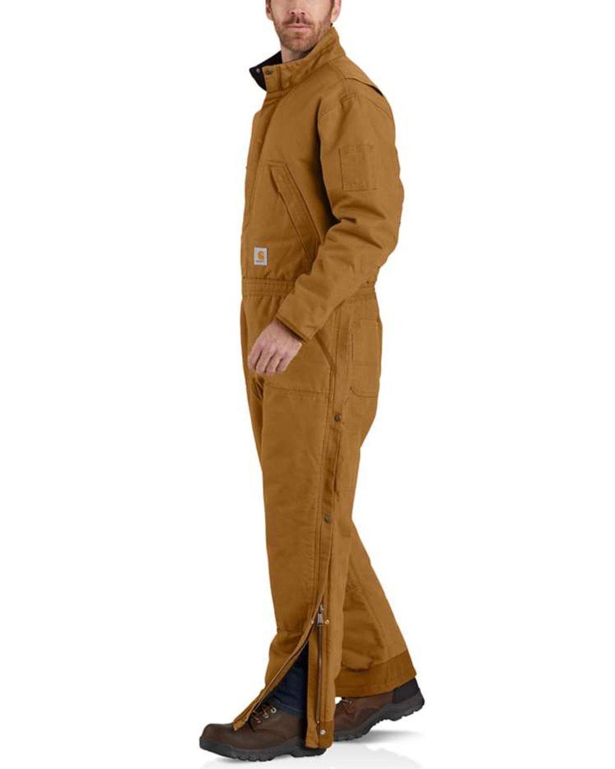 Washed Duck Insulated Coverall W61619