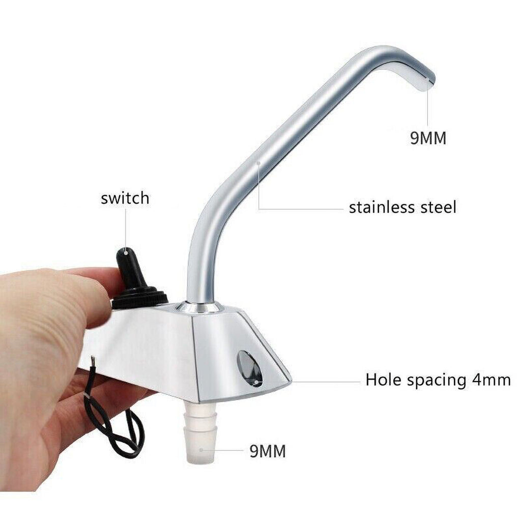 Stainless Steel Hand Pump Kitchen Faucet V1174