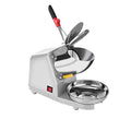 Sliver Electric Ice Crusher Shaver Snow Cone Maker Machine 187lbs/hr N444