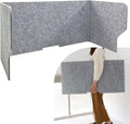Acoustic Desk Divider 3 Panels L481536
