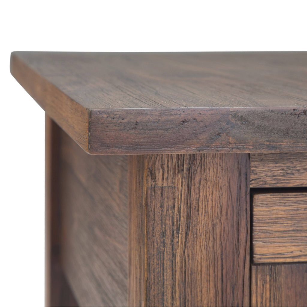 Solid Acacia Wood Narrow Side Table P6161