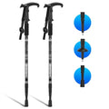 2 Pack Lightweight Aluminum Trekking Poles Y5194
