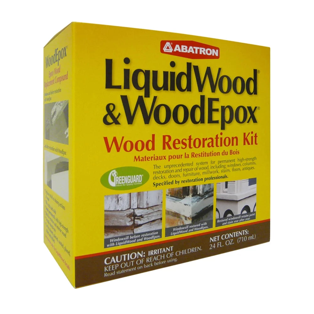 24 Oz Epoxy Resin Wood Restoration Kit K16190