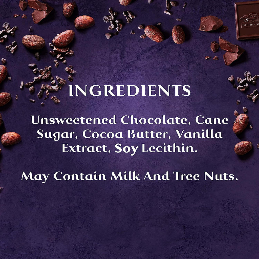 72% Cacao Dark Chocolate Squares (Pack Of 3) T543