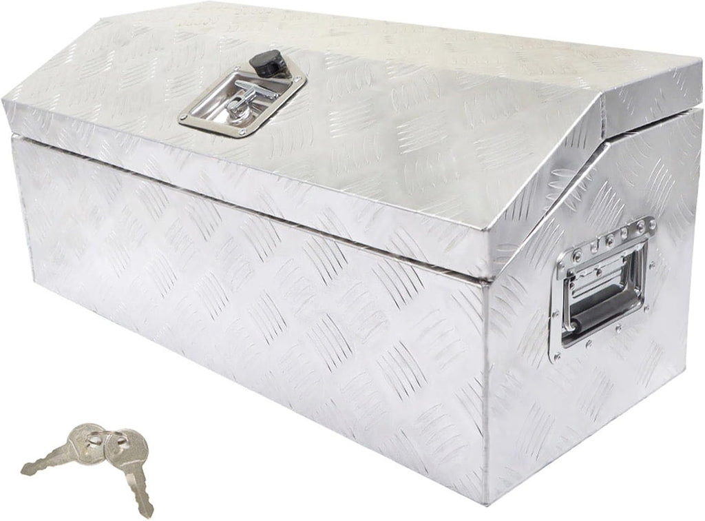 Silver Aluminum Pickup Truck Bed Tool Box T110