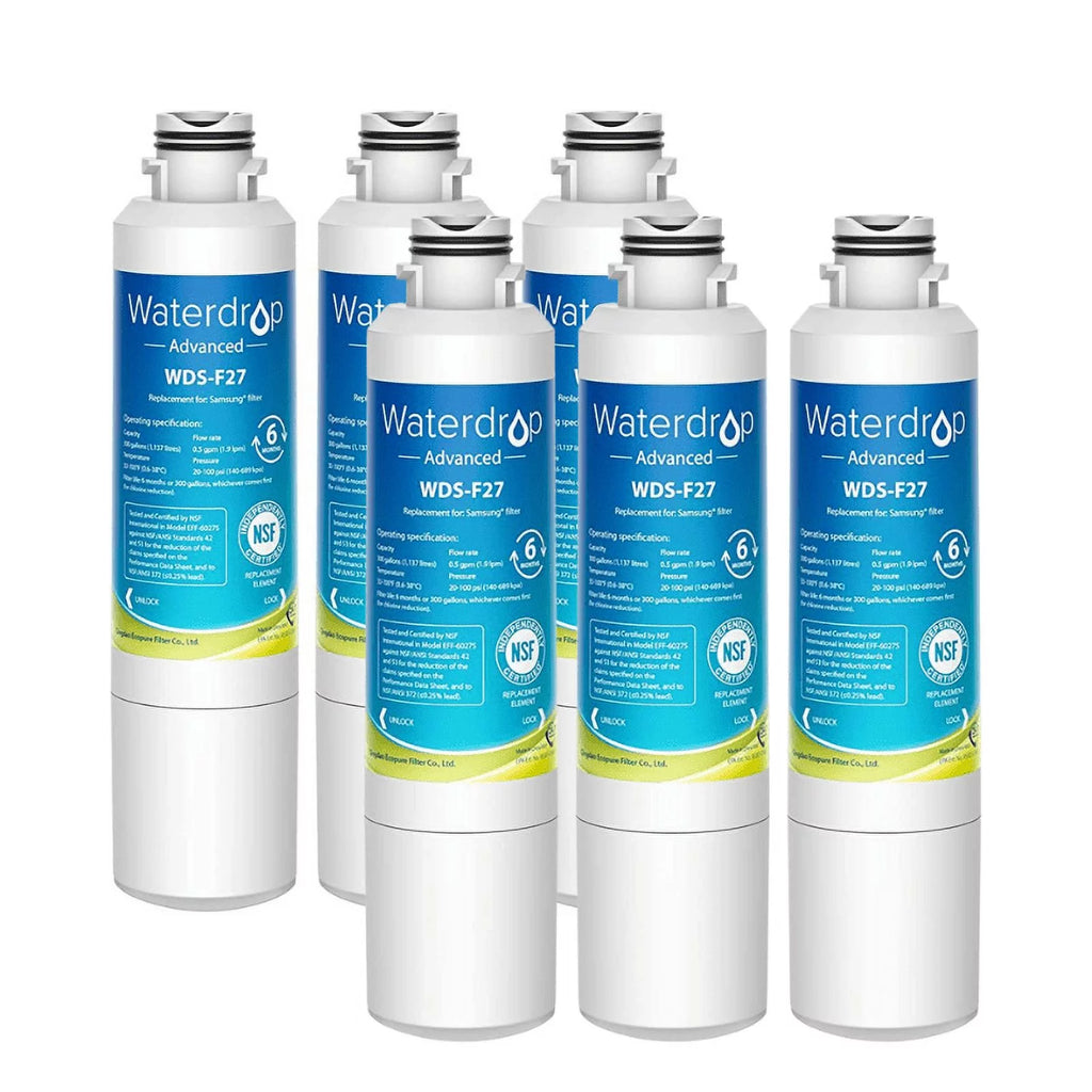 NSF 53&42 Certified Refrigerator Water Filter, 6 Filters I739