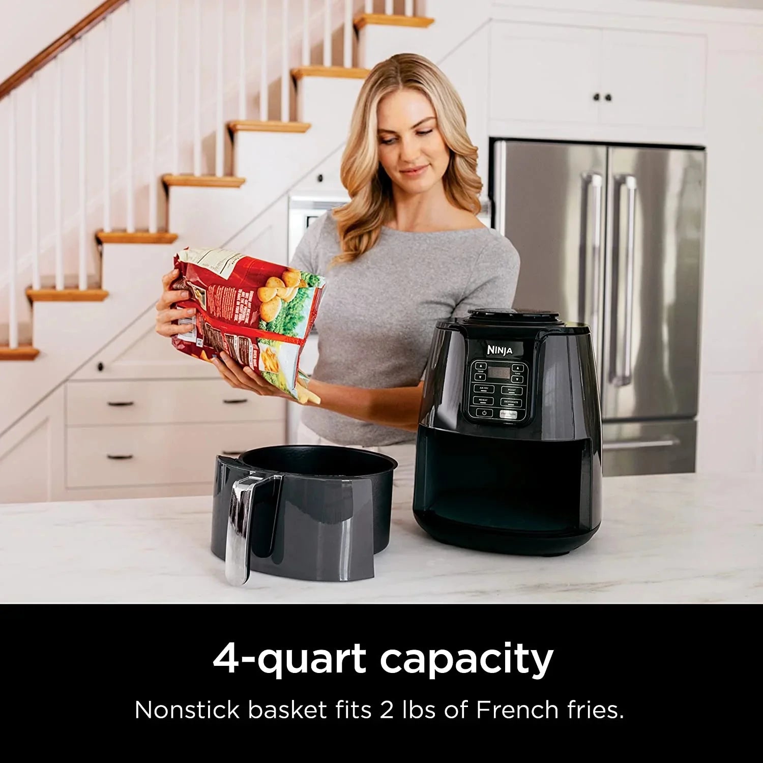 Grey 4 Quart Air Fryer W25589