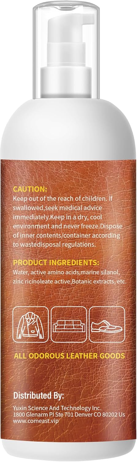 Unscented 6.76 Fl Oz Leather Cleaner and Conditioner I423