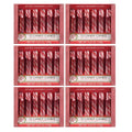 Red & White Peppermint Candy Canes Natural Peppermint Flavor 12pc Holiday Candy per Box Pack of 6 Total of 72ct G840