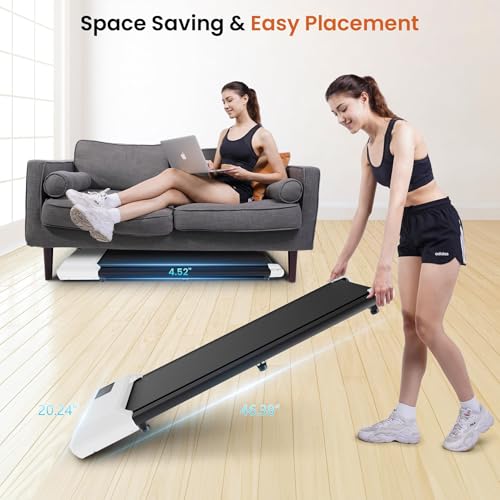 2.5HP Quiet Portable Under Desk Treadmill G945169