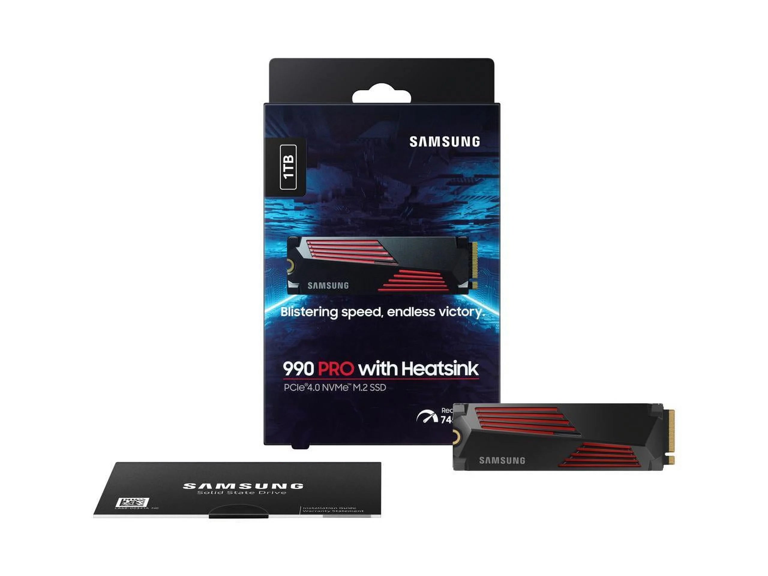 4TB PCIe Gen4 NVMe M.2 Internal SSD with Heatsink K935112
