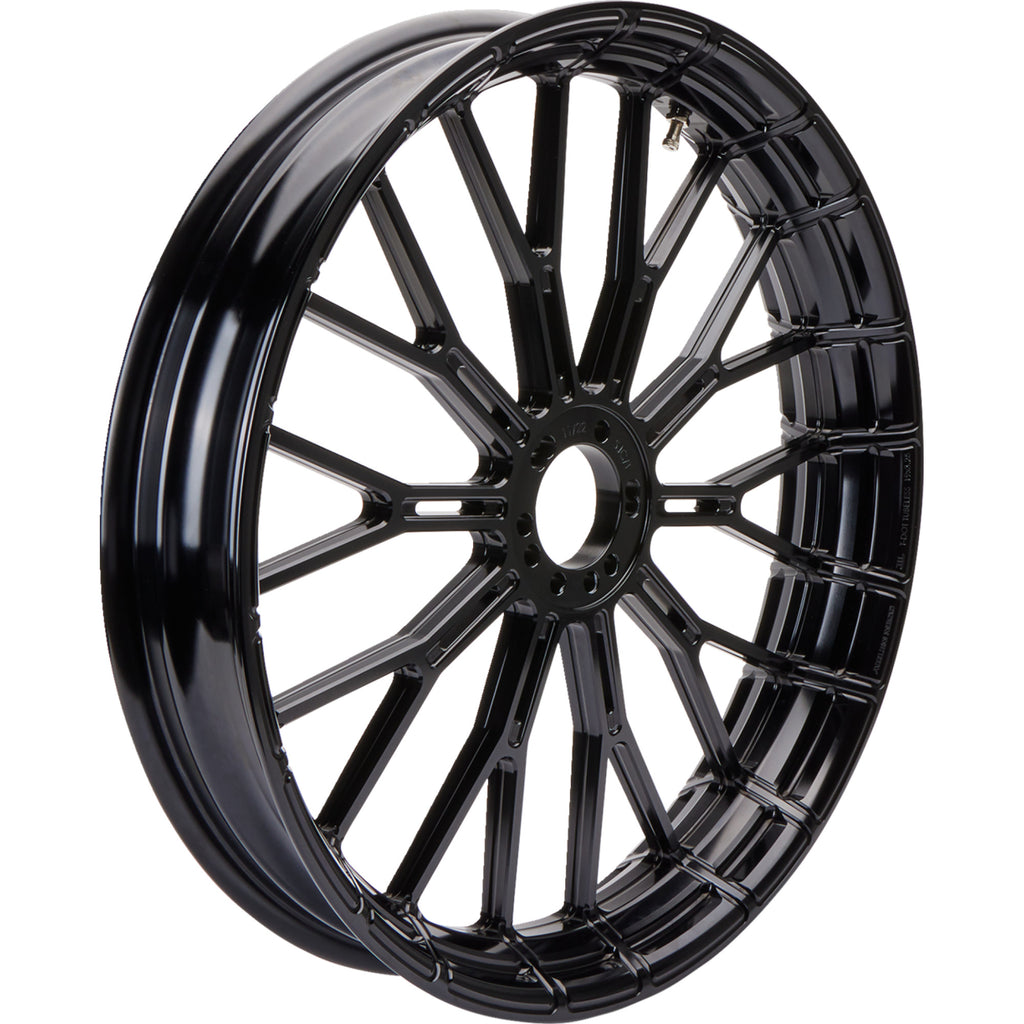 21" x 3.5" Y-Spoke Forged Black Front Wheel P243424