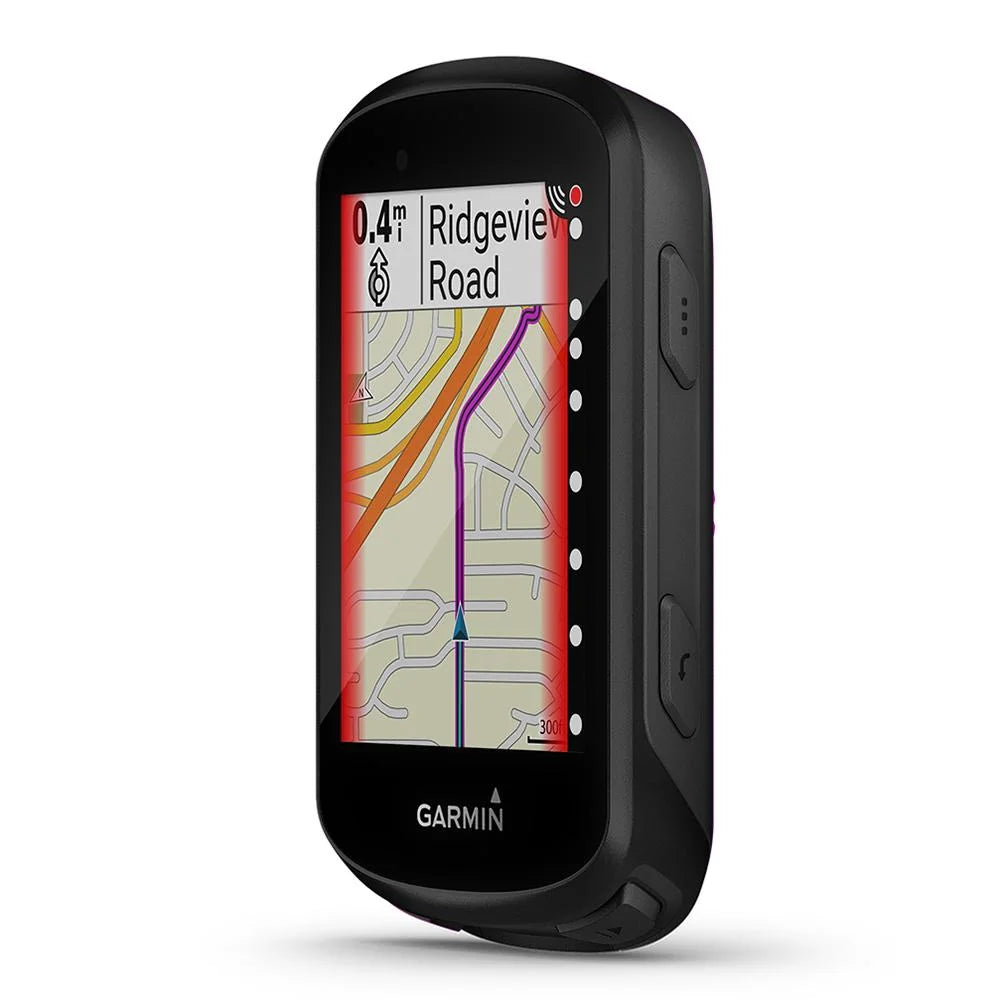 Bike Computer Bundle with White Silicone Case & HD Tempered Glass Screen Protectors (x2) Q14148