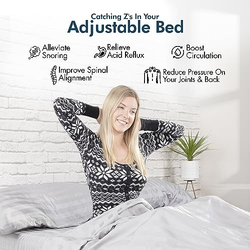 Queen Adjustable Bed Frame with Wireless Remote O745363