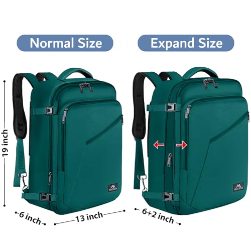 Black 27L Lightweight Expandable Waterproof Travel Backpack F23194