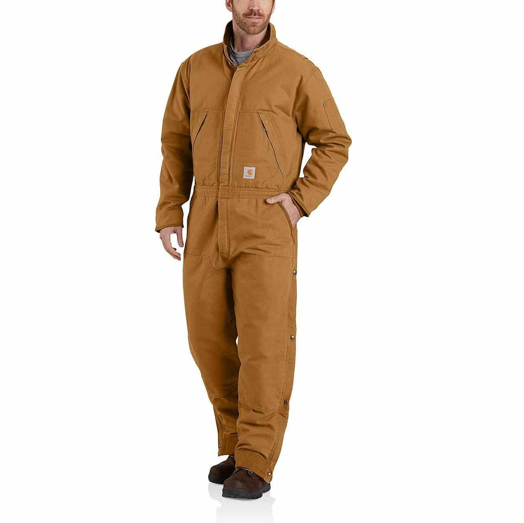 Washed Duck Insulated Coverall W61619