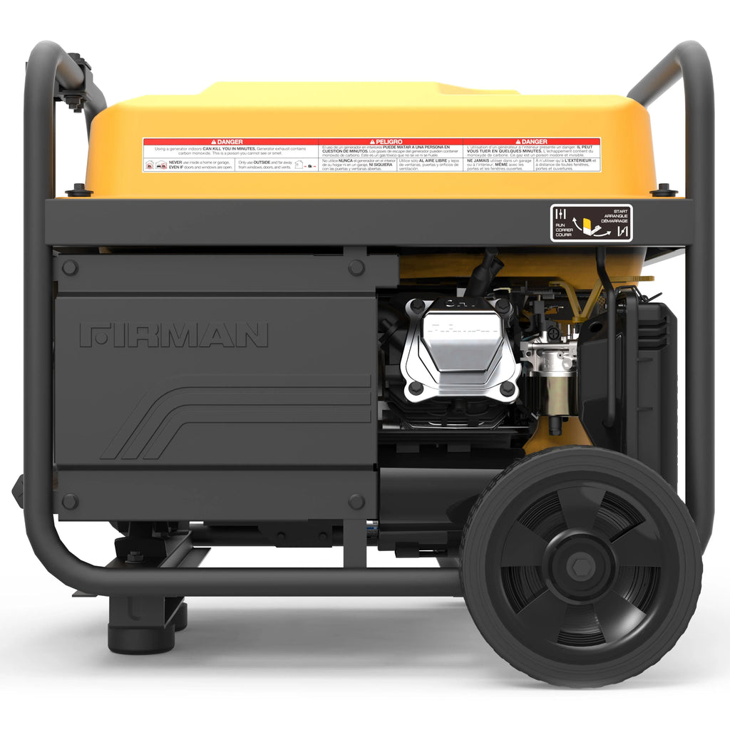 Gas Powered 4550-3650W Portable Generator with Wheel Kit W767