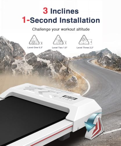 Compact Walking Pad with Incline J775005