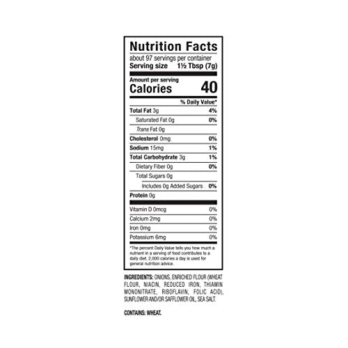 24 Ounce Low Carb Crispy Onions I768049