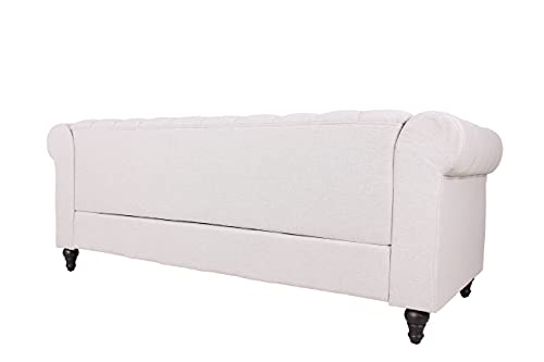 Modern Fabric Tufted Sofa H451