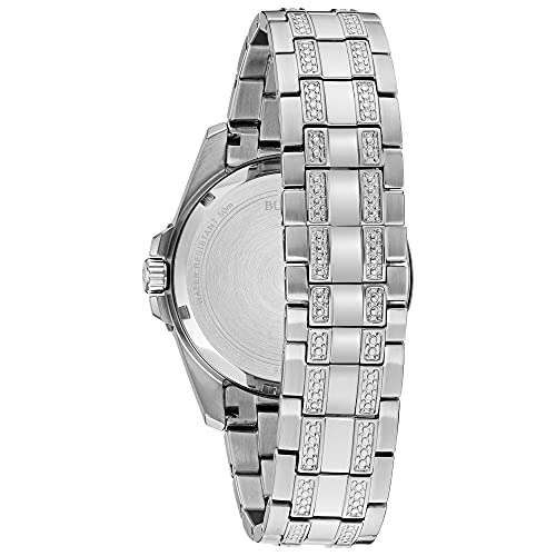 Crystal Accented Quartz Watch and ID Bracelet Gift Set V766072