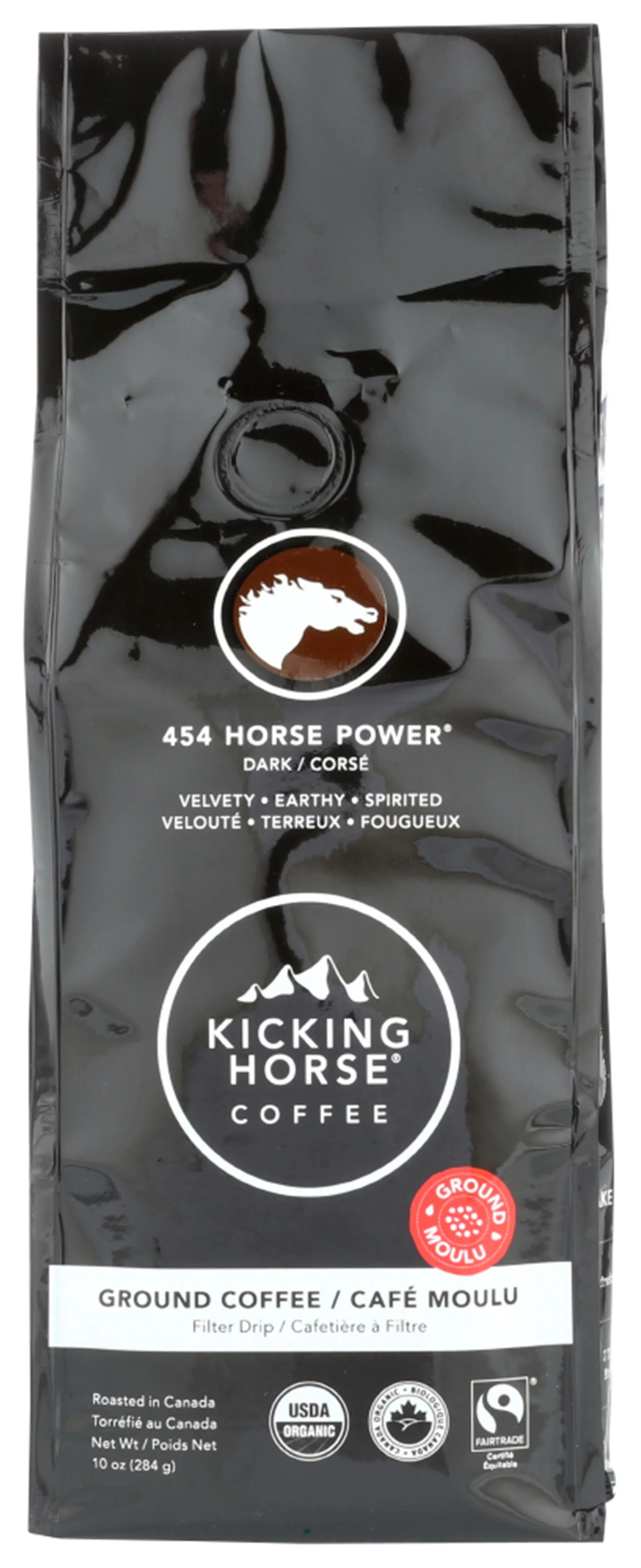 Dark Roast Ground Coffee, 10 oz K810