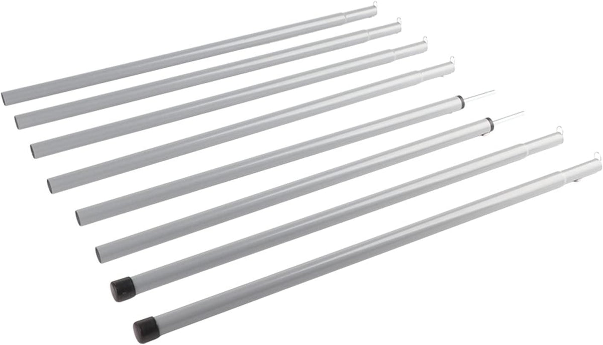 Telescoping Adjustable Iron Tarp Poles L726984