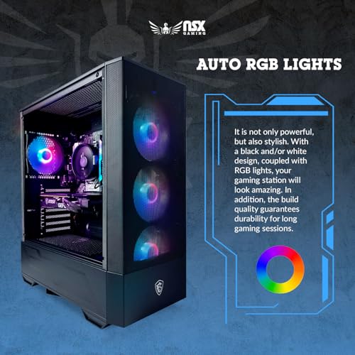 AMD Ryzen 5 5600G 16GB 512GB SSD Desktop Gaming Computer P325905