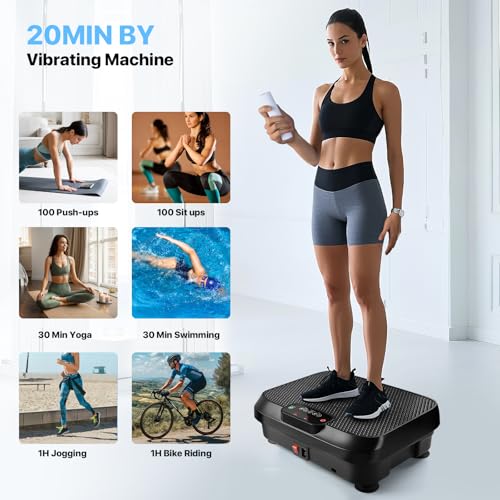 Mini Shake Plate Vibration Fitness Platform C1301