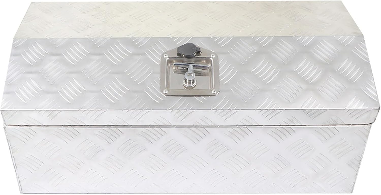 Silver Aluminum Pickup Truck Bed Tool Box T110