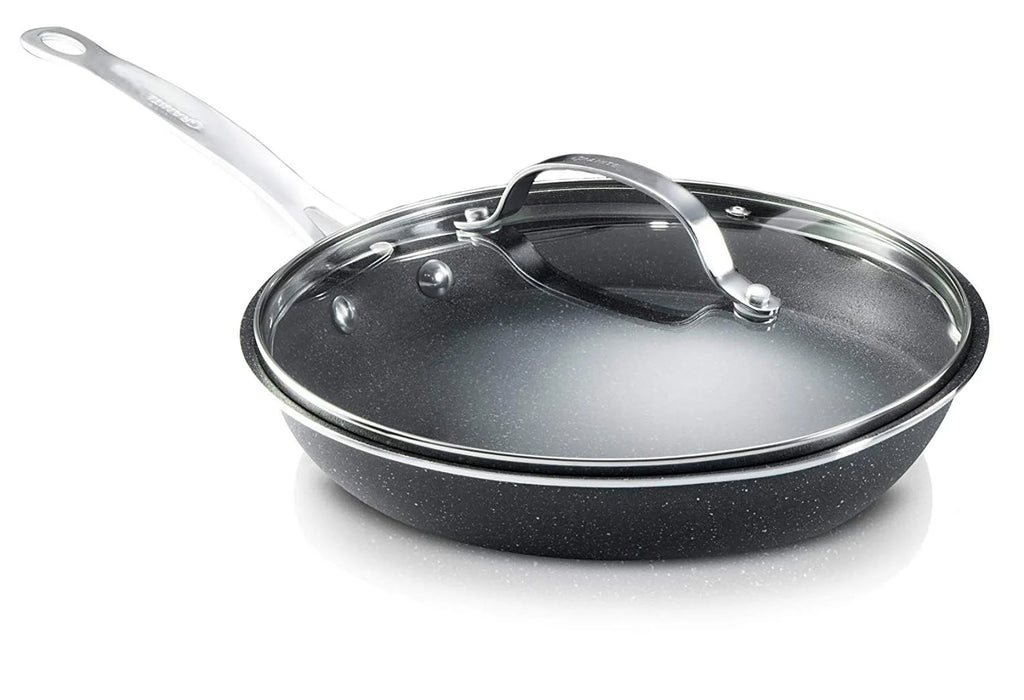 15 Piece Non-stick Black Pots and Pans Cookware Set B739