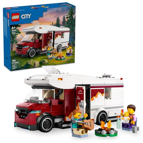 LEGO City Holiday Adventure Camper Van Building Toy Set I10985