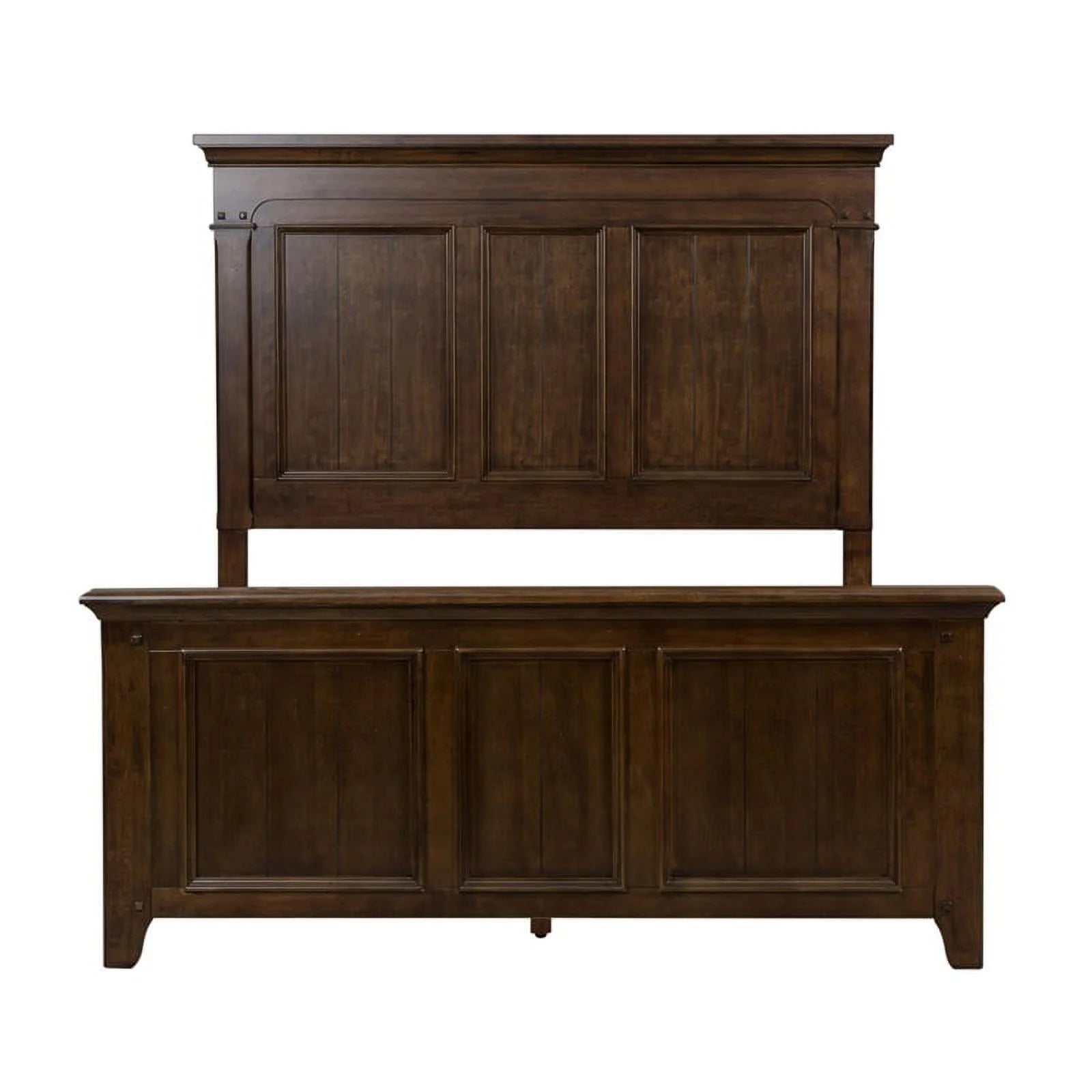 Queen Panel Bed and 9 Drawer Dresser G18072