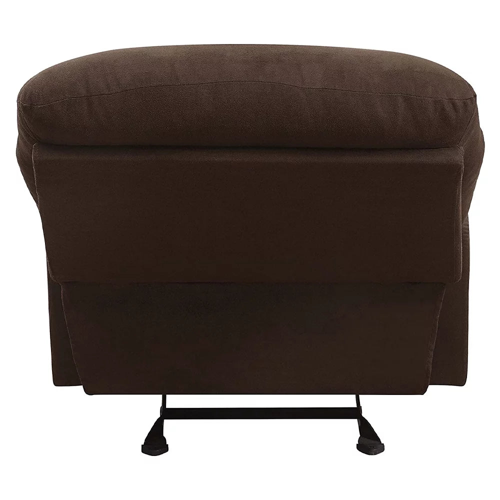 Chocolate Microfiber Recliner W3368