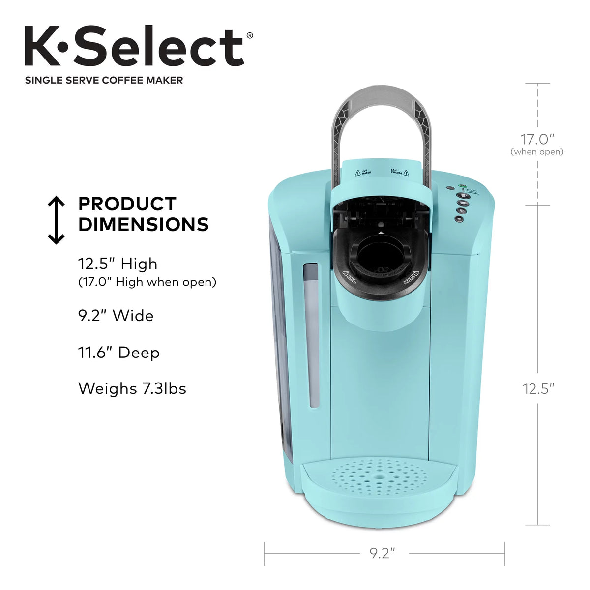 Single-Serve K-Cup Pod Coffee Maker H7622