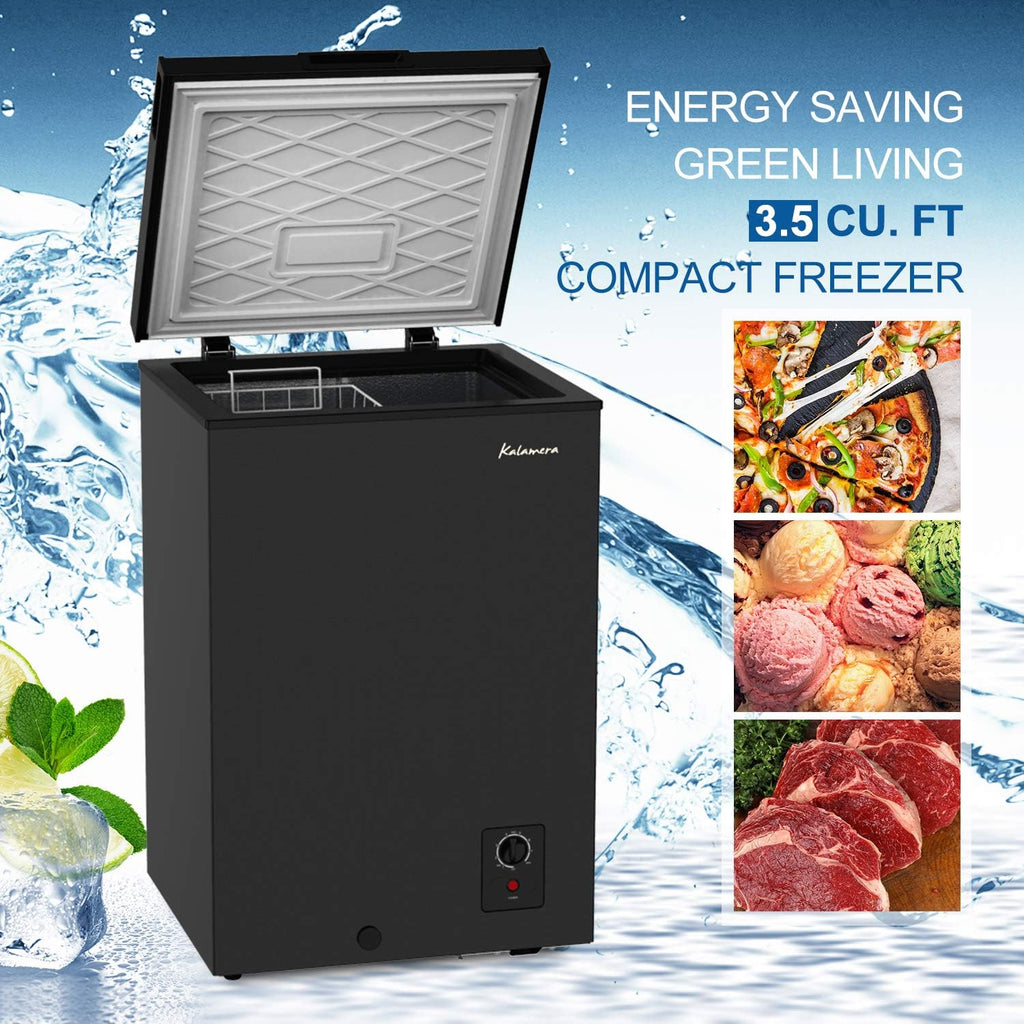 3.5 Cu.ft Chest Freezer Black F371360