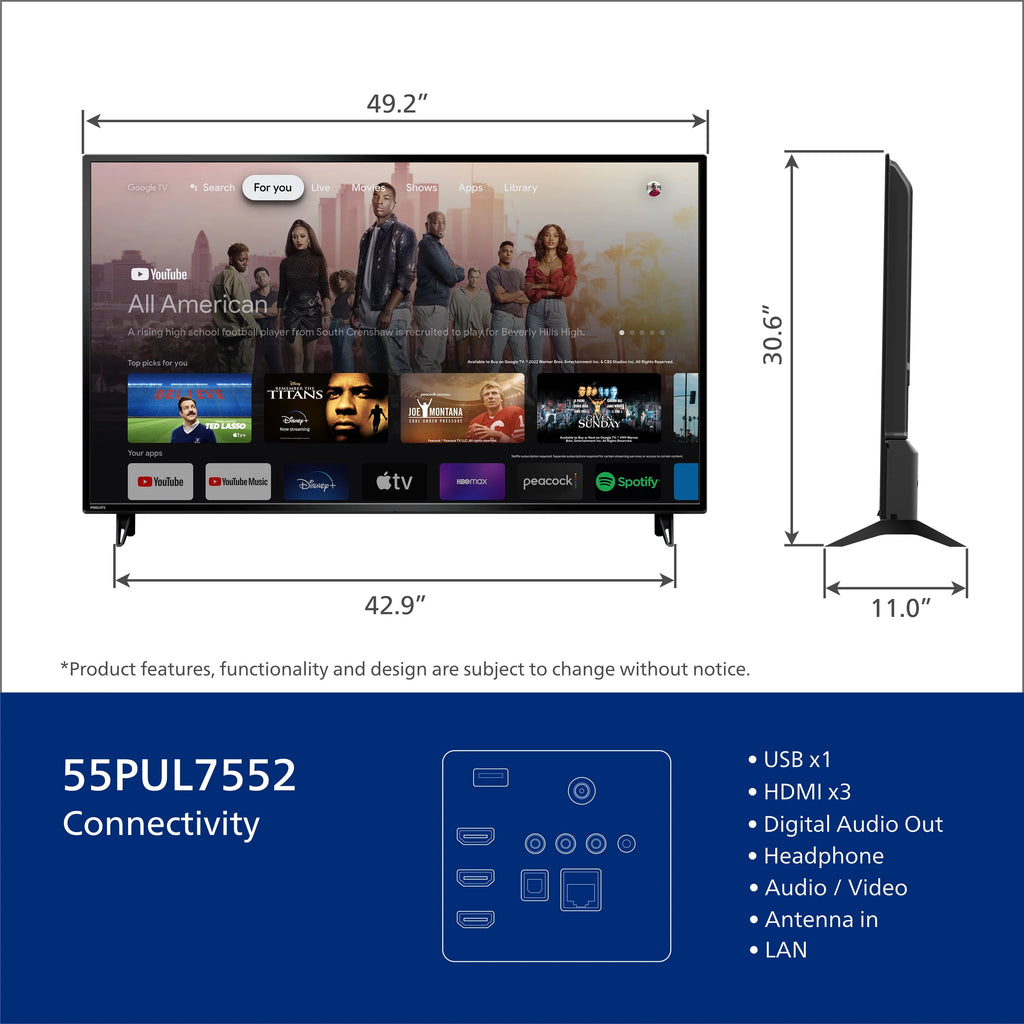 55 Class 4K Ultra HD LED TV Q209