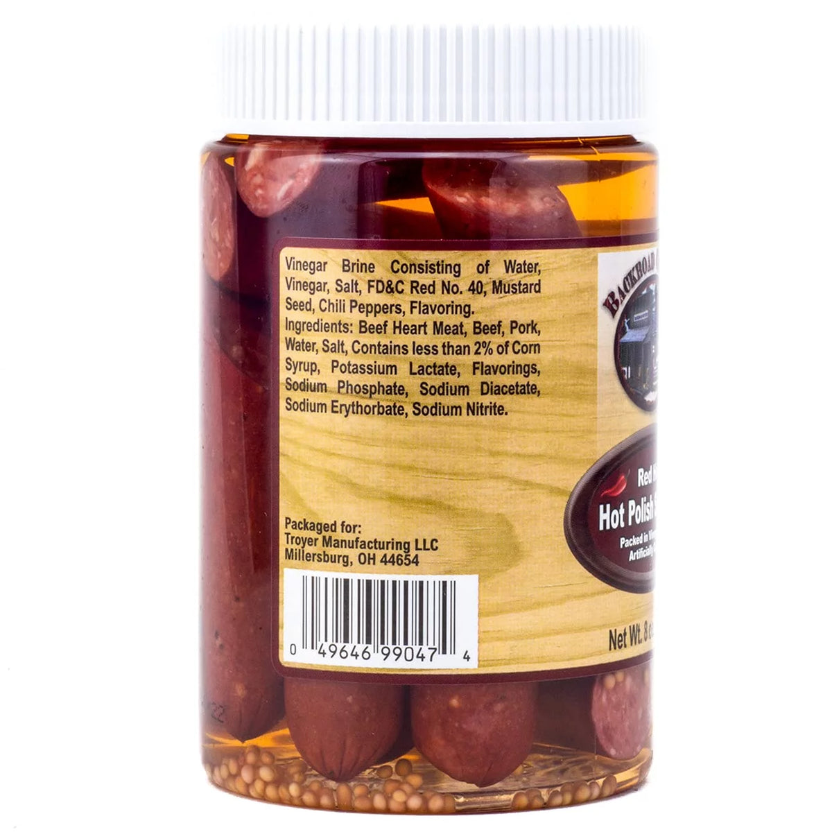 Pickled Hot Polish Sausage, 2-Pack 8 oz. Jars M543918