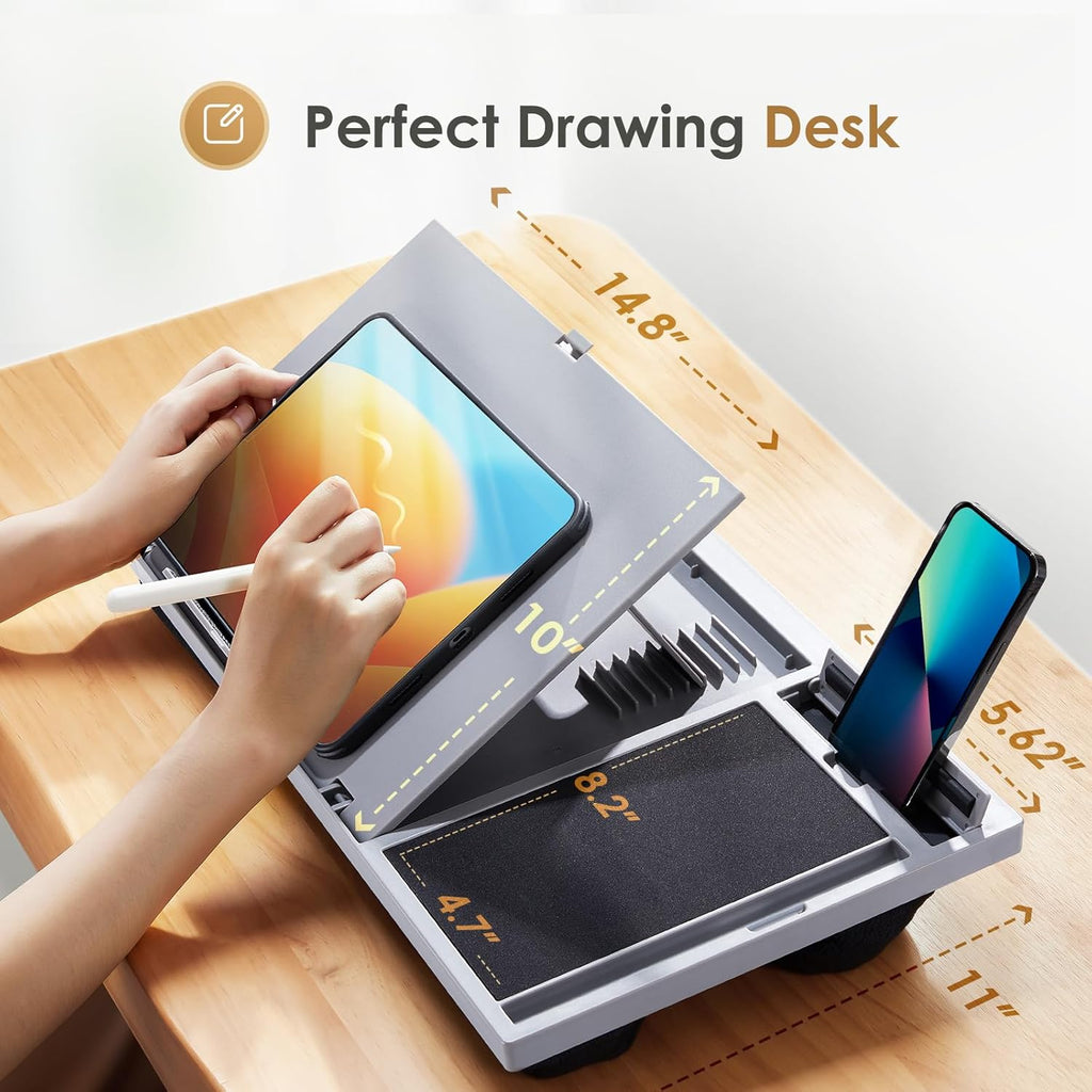 Adjustable Laptop Desk with Cushion G192