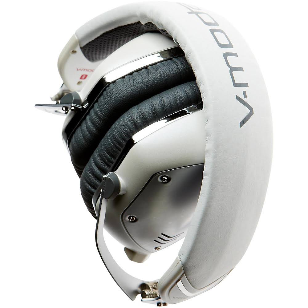 White Silver Over-Ear Headphones M7883