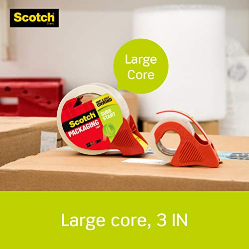 1.88"x 38.2 yd Clear Shipping Packaging Tape J16469