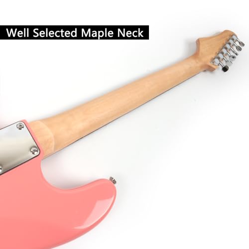 Pink Electric Guitar with Gig Bag U43108