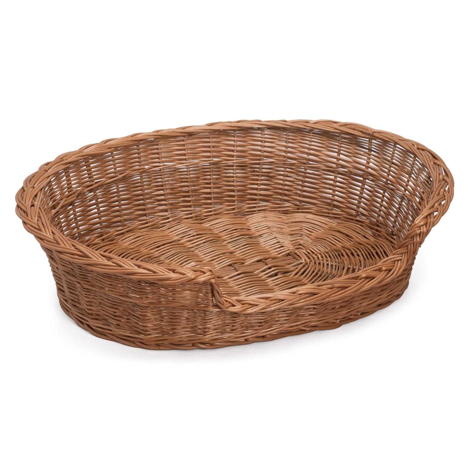 Wicker Dog Bed Basket U3299