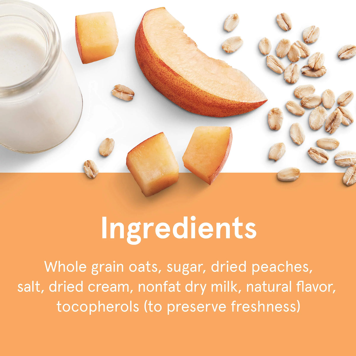 Peaches & Cream Instant Oatmeal (Pack of 2) H20195