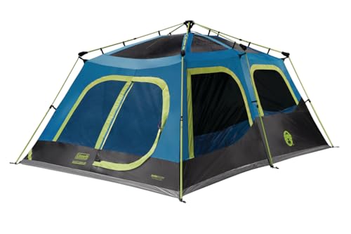 Coleman Camping Tent with Instant Setup, 4/6/8/10 Person Weatherproof Tent with Double-Thick Fabric and Carry Bag A85567
